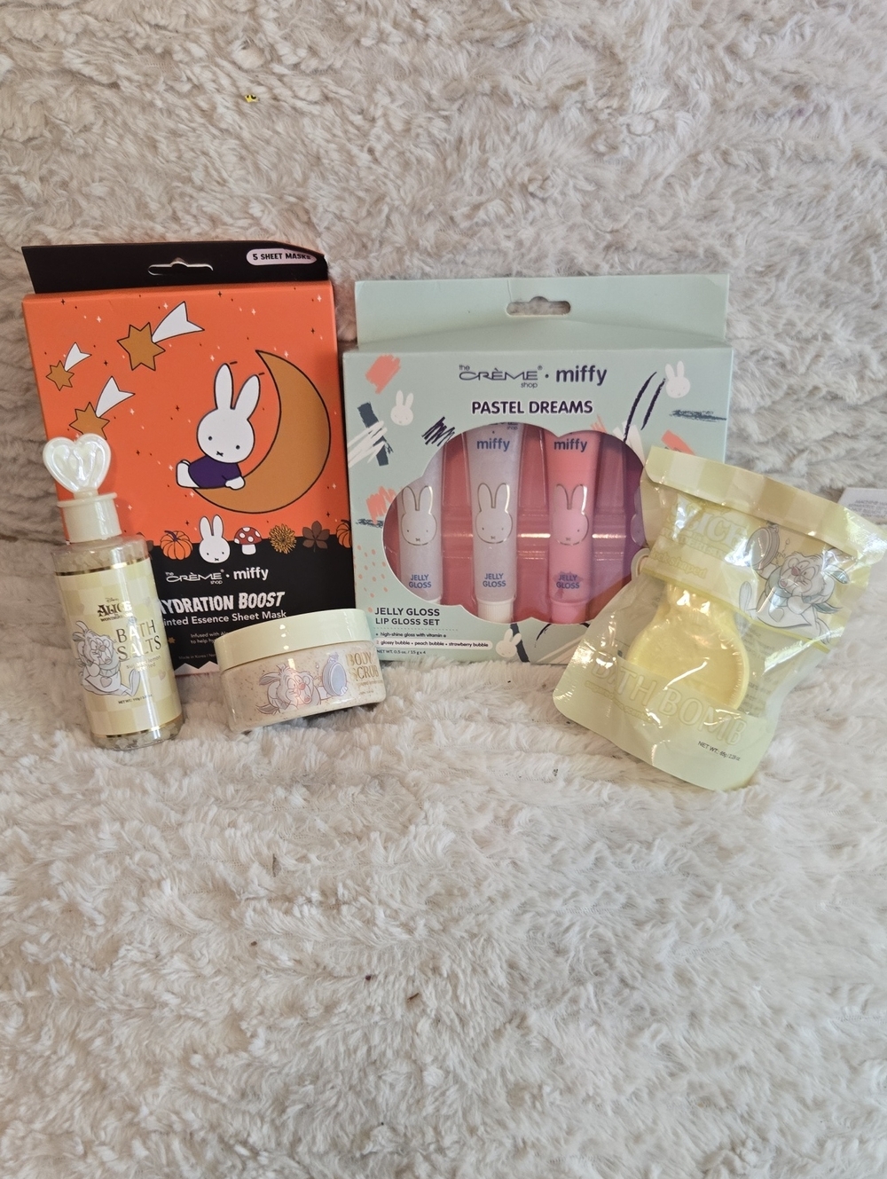 Pastel Dreams Jelly Lip Gloss & Bath Gift Set Big Bundle Look At Pics